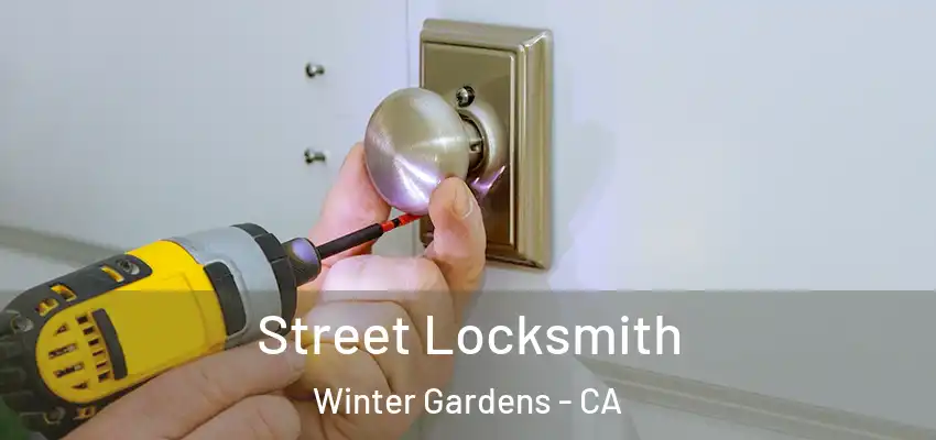 Street Locksmith Winter Gardens - CA